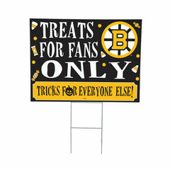 Boston Bruins Yard Sign, Halloween Treats for Fans - NHL Home