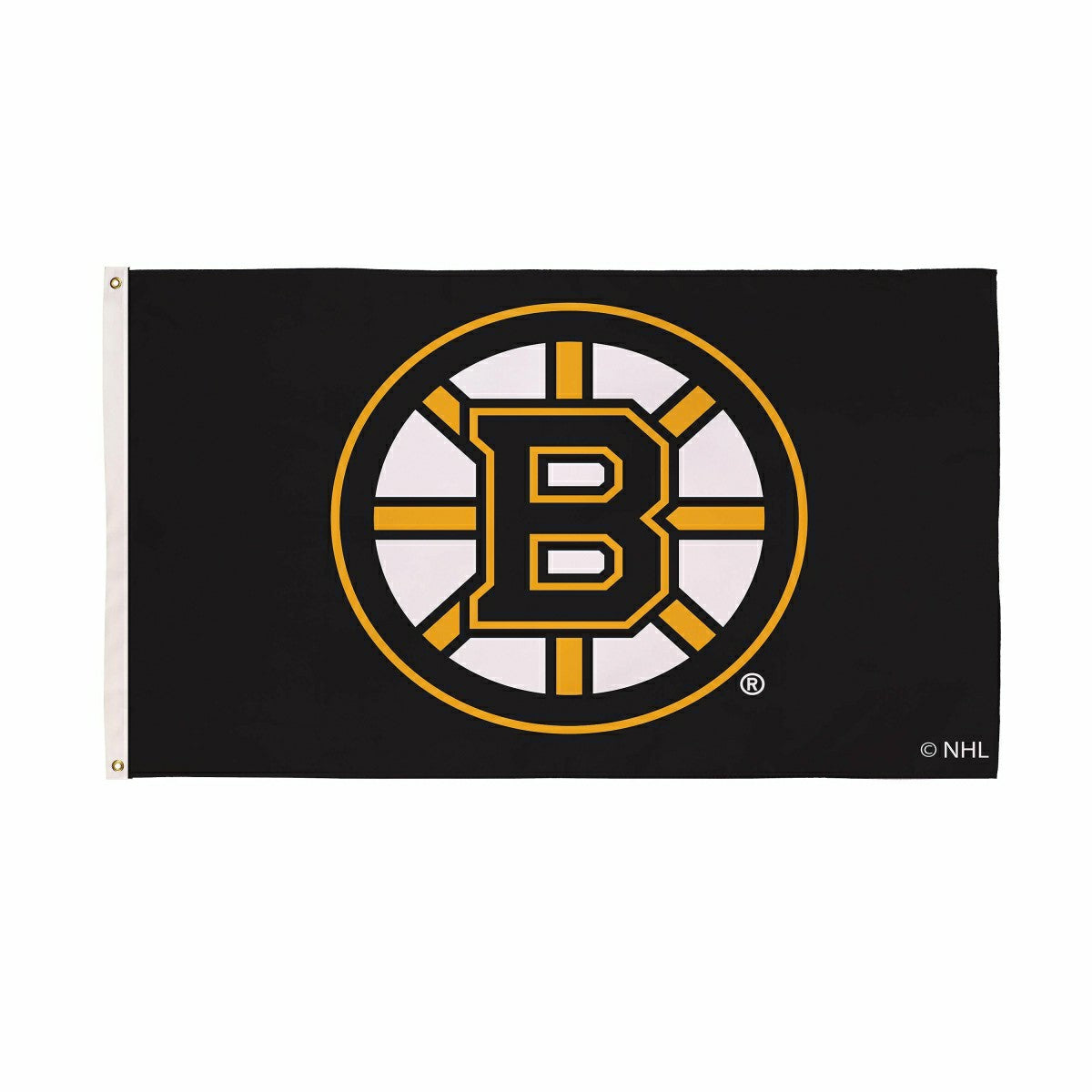 Boston Bruins Single Sided Flag with 2 Grommets, 3'x5' - NHL