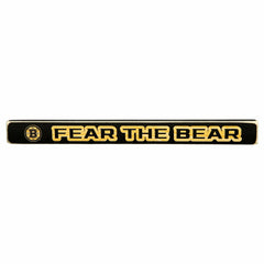 Boston Bruins Engraved Wood Sign, 1.5" x 18" - NHL Home