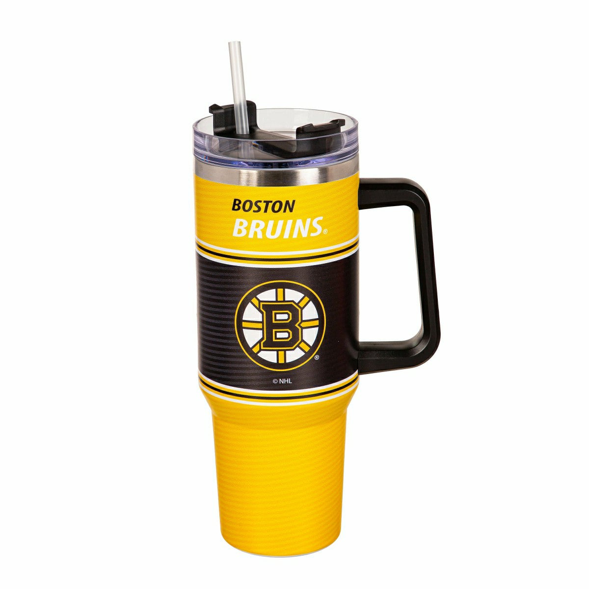 40oz Stainless Steel Canyon Cup w/ Straw, Boston Bruins - NHL Home
