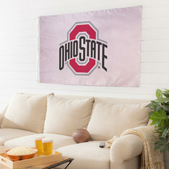 Ohio State University Single Sided Estate Flag with 2 Grommets, 3'x5' - Home Collegiate