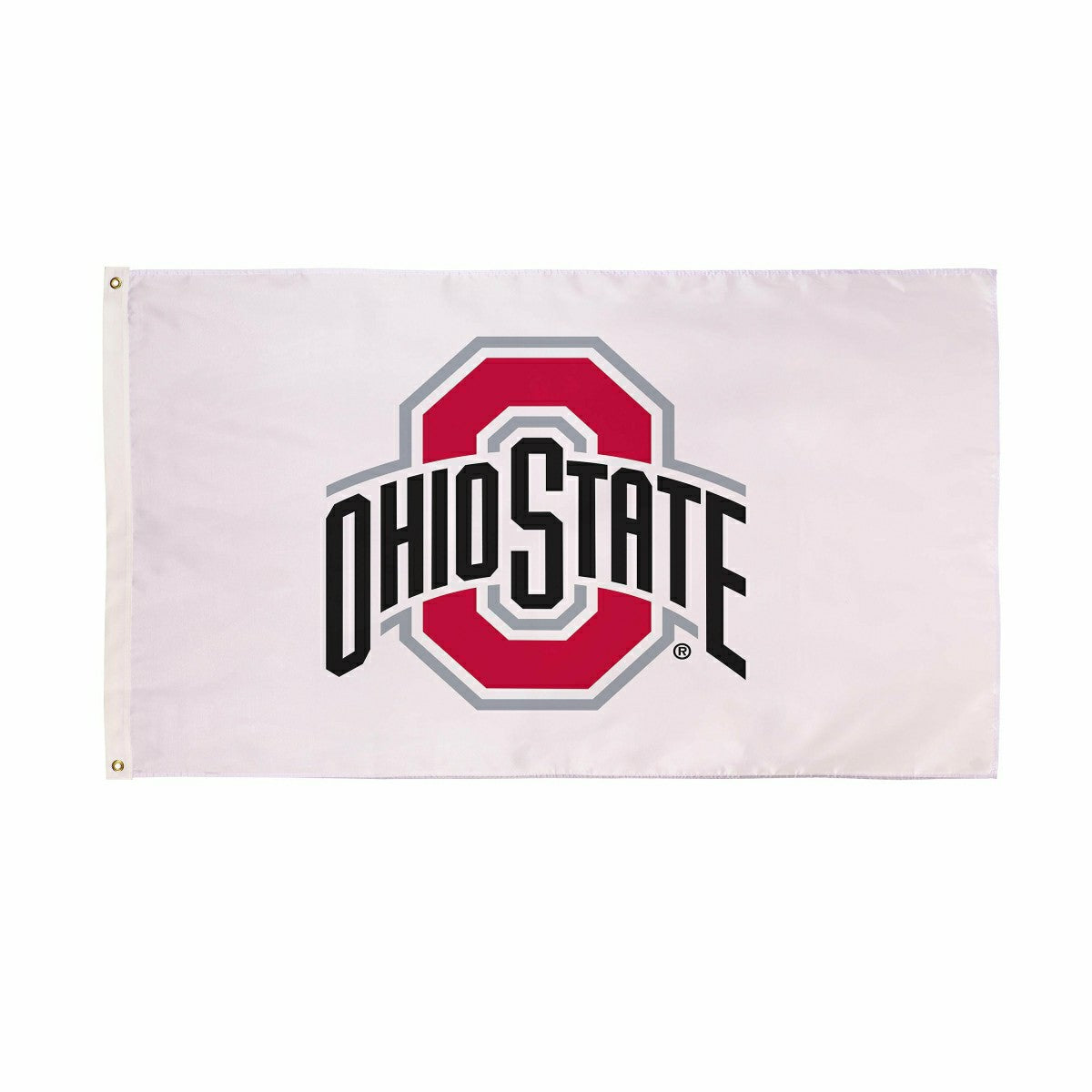 Ohio State University Single Sided Estate Flag with 2 Grommets, 3'x5' - Home Collegiate