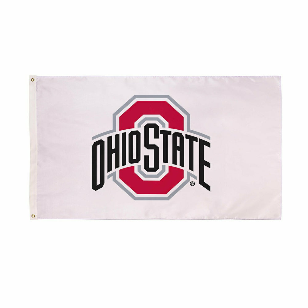 Ohio State University Single Sided Estate Flag with 2 Grommets, 3'x5' - Home Collegiate