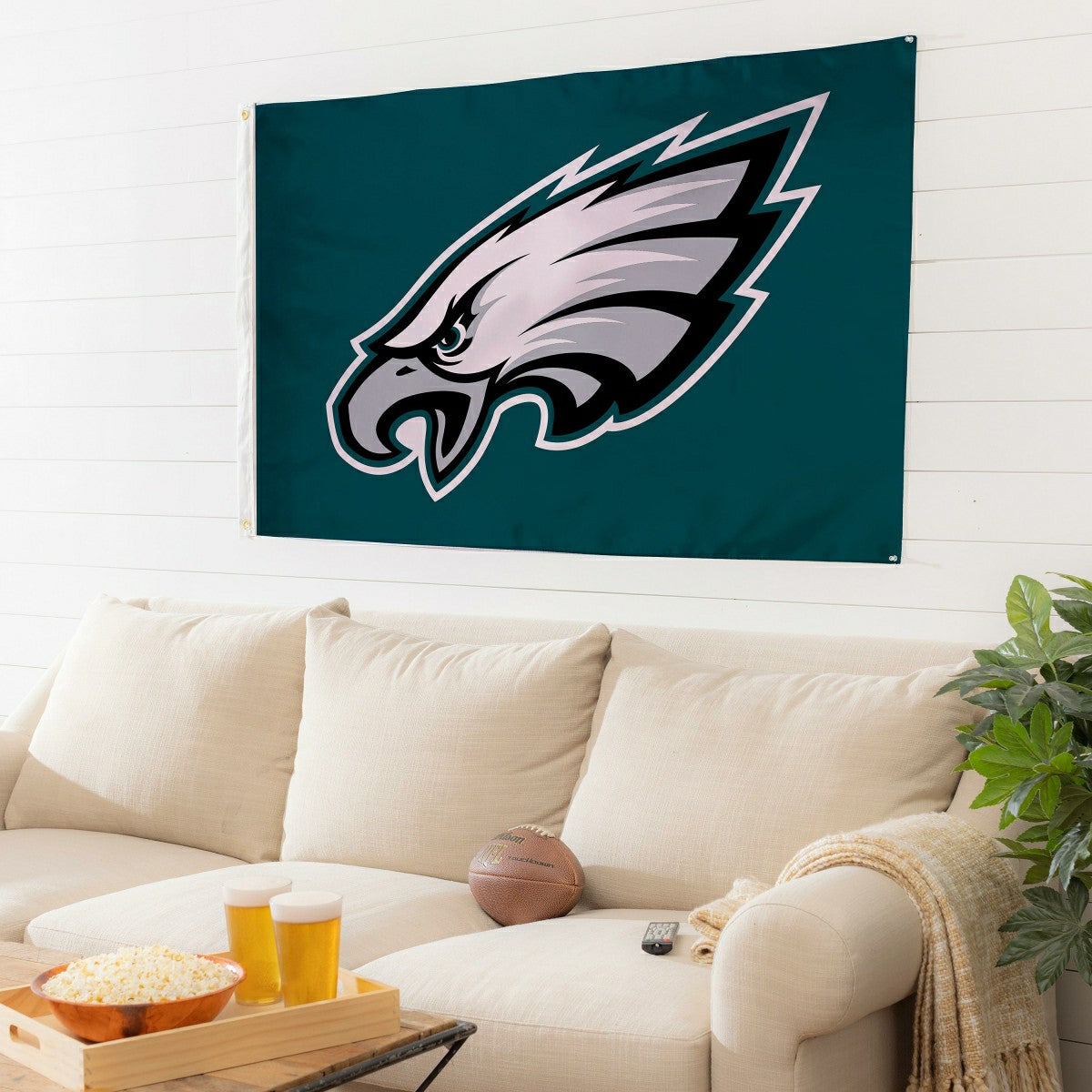 Philadelphia Eagles Single Sided Estate Flag with 2 Grommets, 3'x5' - Home NFL
