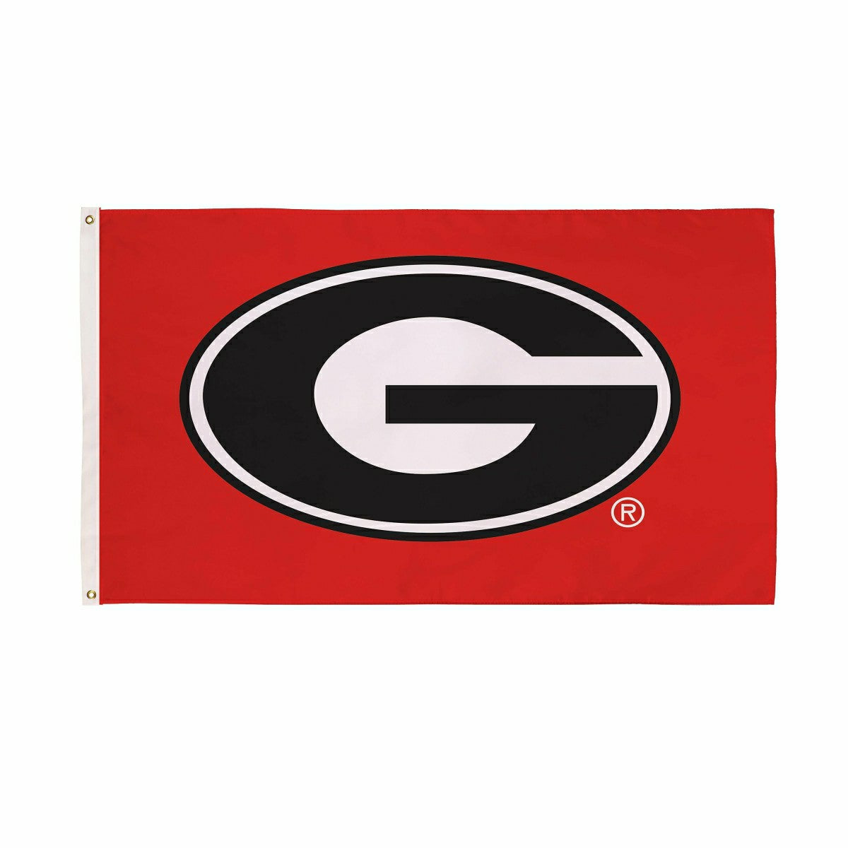 University of Georgia Single Sided Estate Flag with 2 Grommets, 3'x5' - Home Collegiate