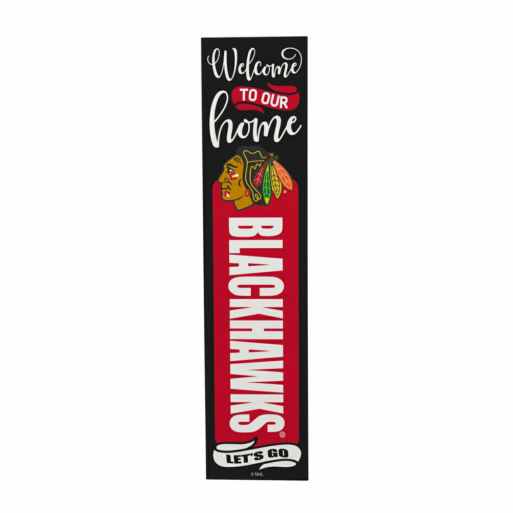 Chicago Blackhawks 47" Double Sided Leaner, Halloween - NHL Home