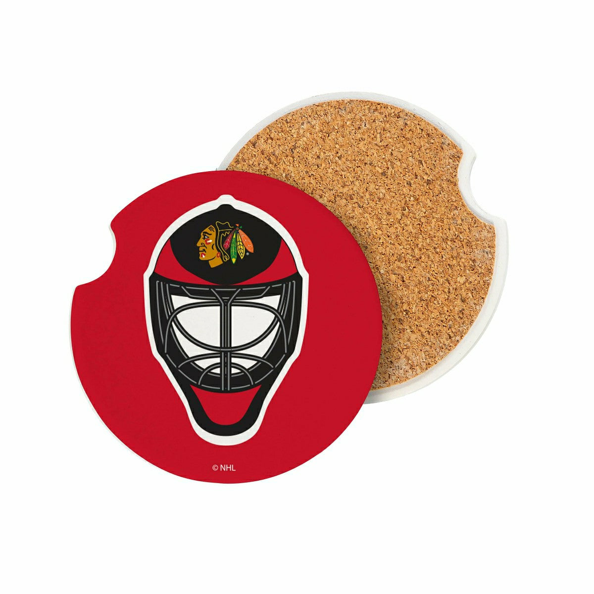 Chicago Blackhawks Car Coaster Set, 2pc - NHL Home