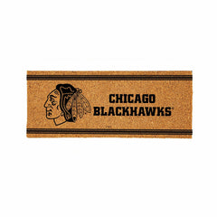 Chicago Blackhawks Extra Large One Color Coir Mat, 60"x24" - NHL