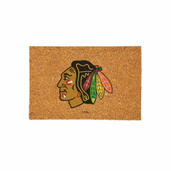 Chicago Blackhawks Large Full Color Coir Mat, 36"x24" - NHL