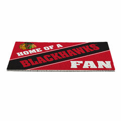 Chicago Blackhawks, PVC Mat COLOR, Home of a Fan - NHL
