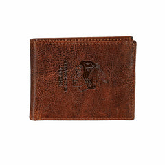Chicago Brownhawks, Embossed 100% Genuine Tumbled Leather Passcase Bi- - NHL Home