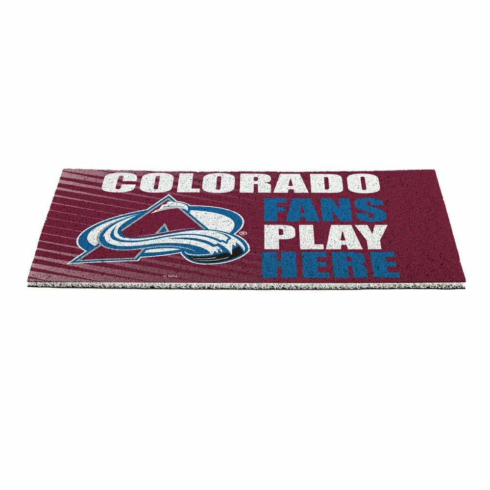 Colorado Avalanche Fan Mat, 28"x16" - NHL