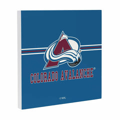 Colorado Avalanche Wood Wall Sign, 12x12 - NHL Home