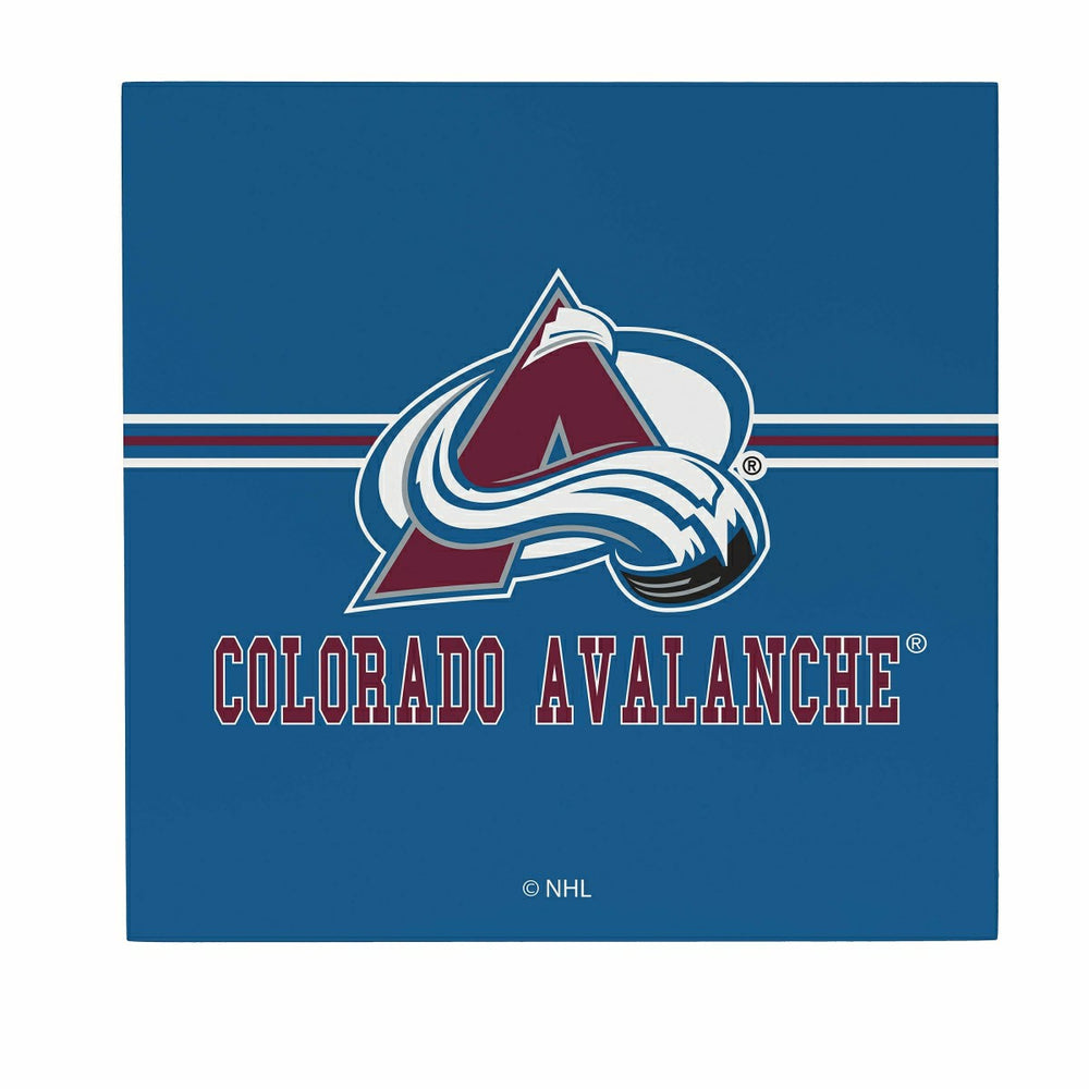 Colorado Avalanche Wood Wall Sign, 12x12 - NHL Home