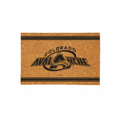 Colorado Avalanche Large One Color Coir Mat, 36"x24" - NHL