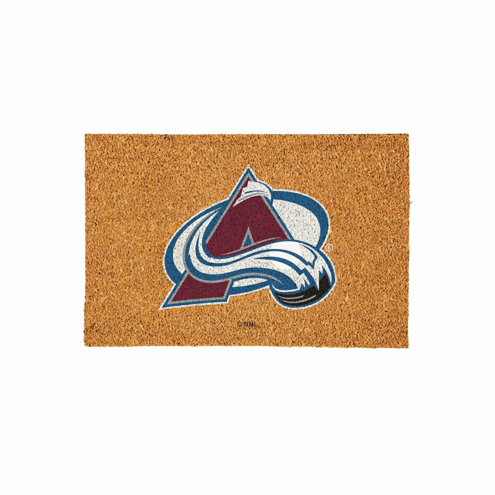 Colorado Avalanche Large Full Color Coir Mat, 36"x24" - NHL