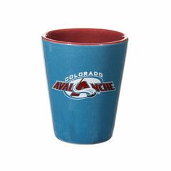 Colorado Avalanche 4-Piece Ceramic and Glass 2oz. Shot Glass Set - NHL Home