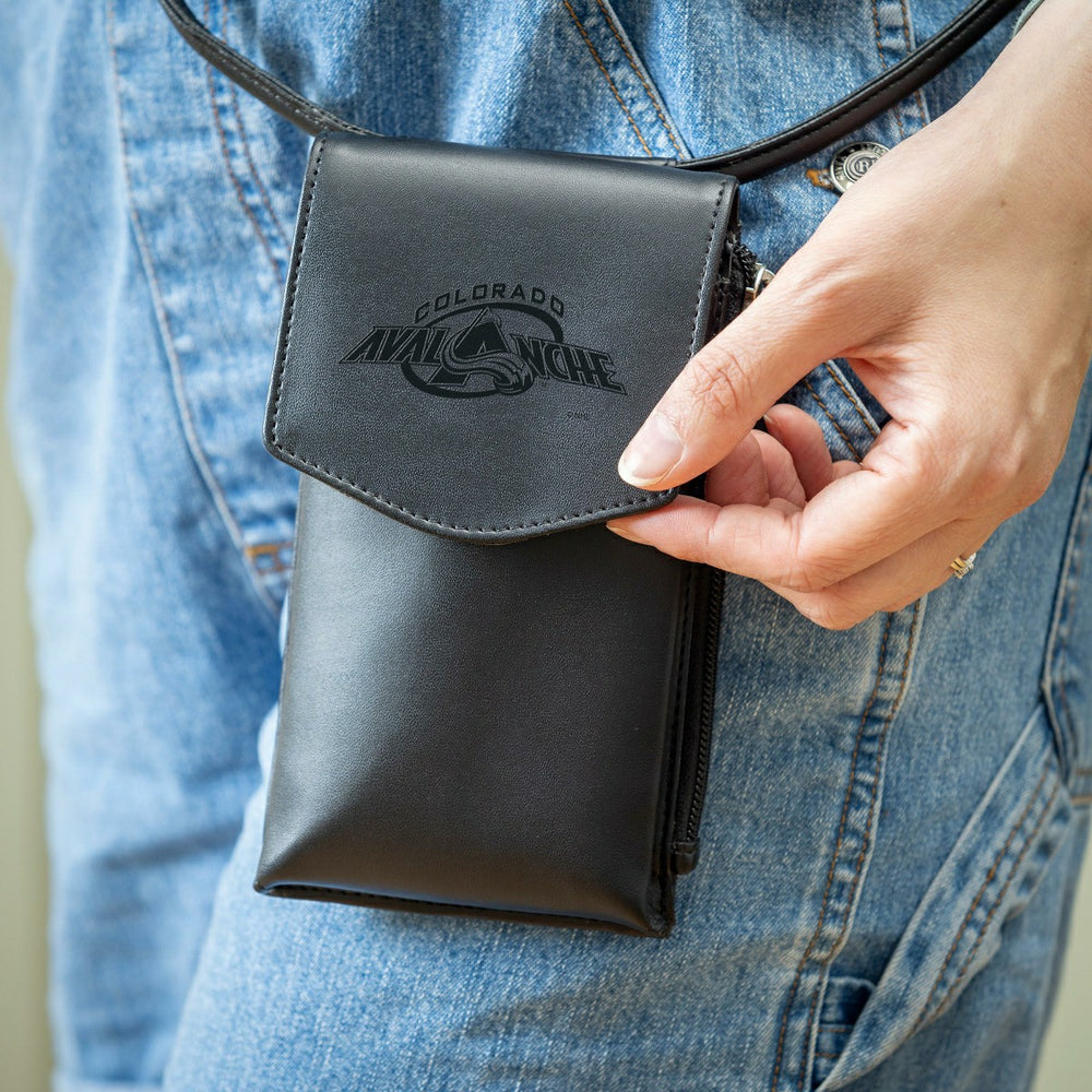 Colorado Avalanche, Cross Body Wallet, Black - NHL Home