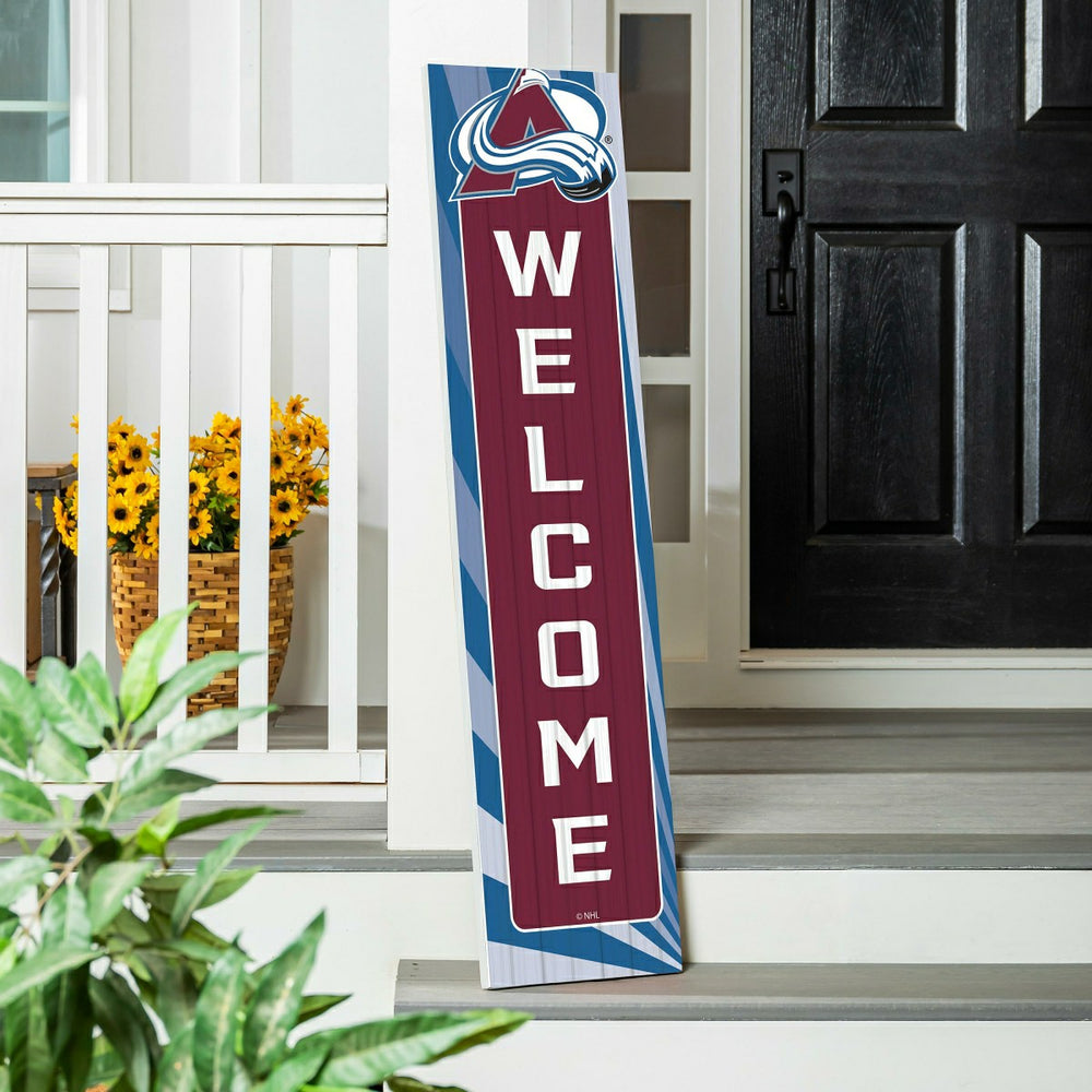 Colorado Avalanche Summer Seasonal Single Sided Large Leaner, 46" - NHL Home