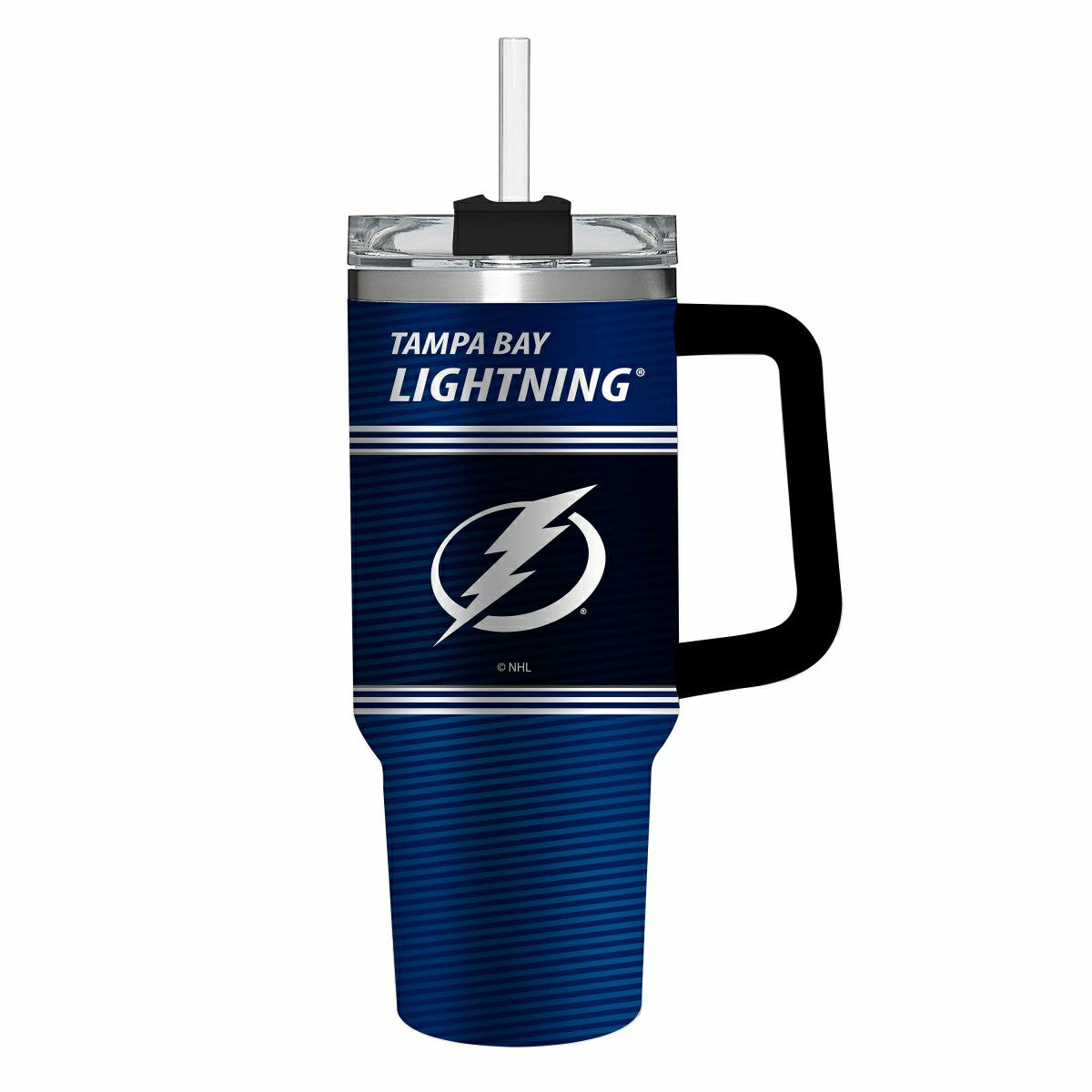 40oz Stainless Steel Canyon Cup w/ Straw, Tampa Bay Lightning - Home NHL
