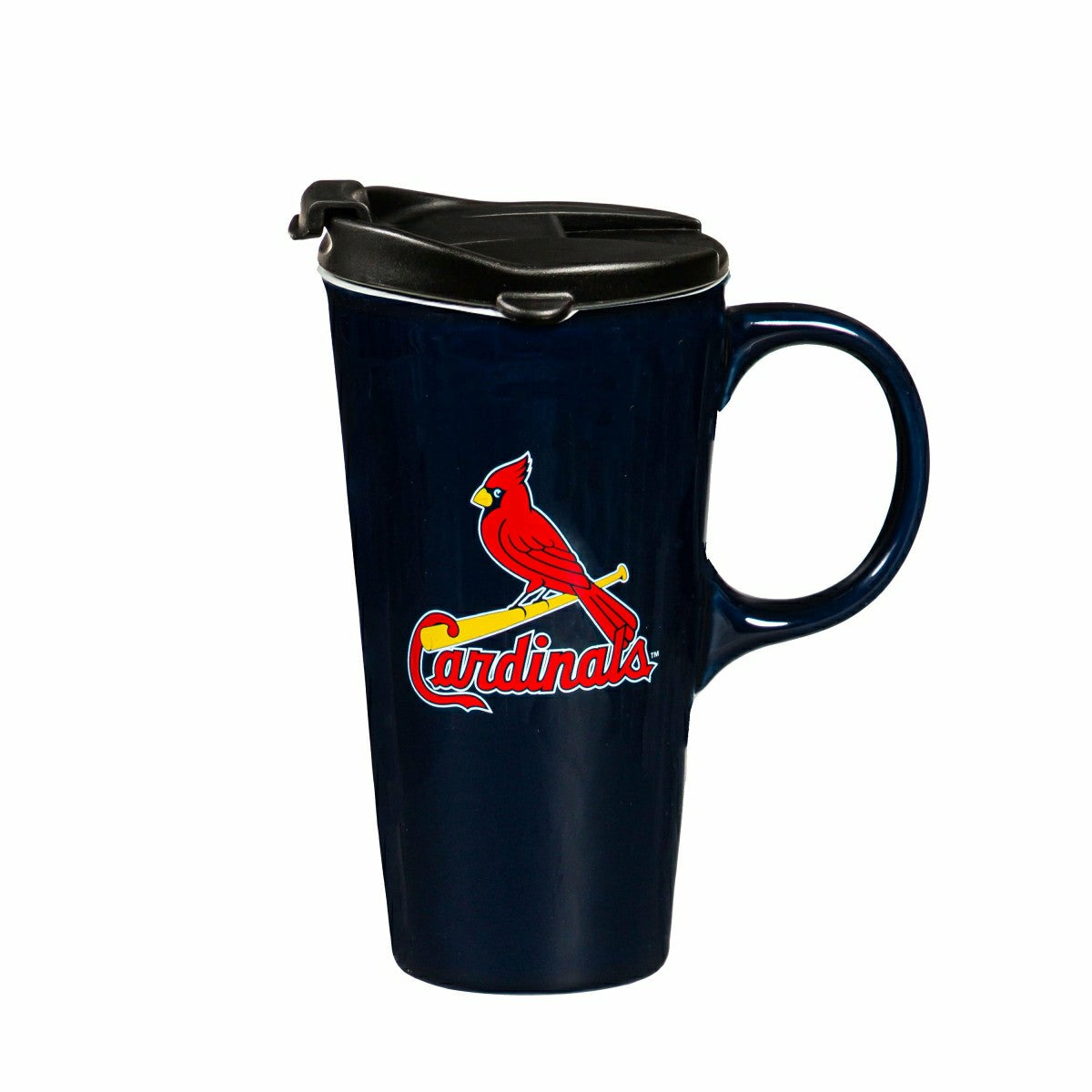 St Louis Boxed Travel Latte Cup, 17oz - Home MLB