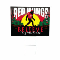 Detroit Red Wings Yard Sign, Bigfoot - NHL Home