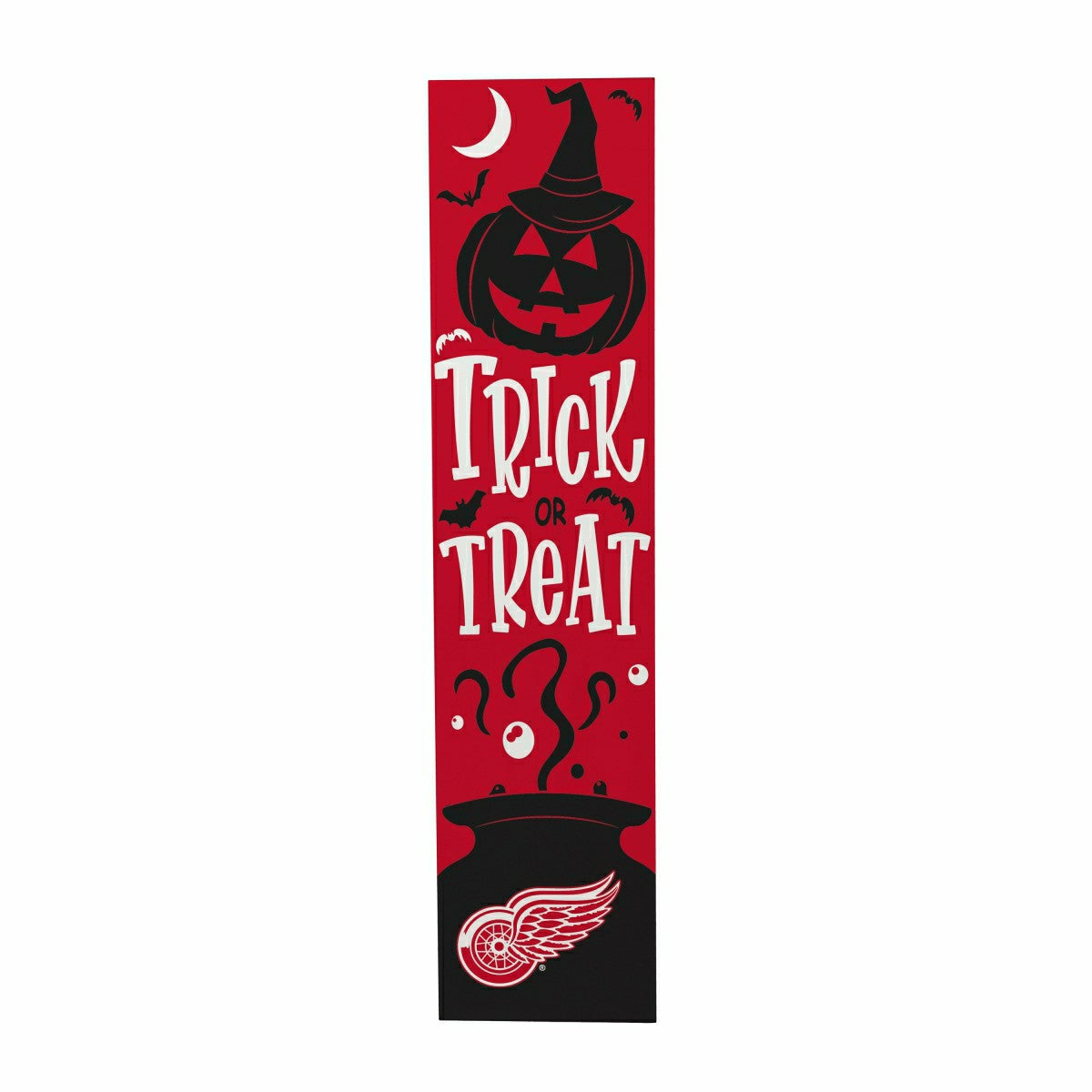 Detroit Red Wings 47" Double Sided Leaner, Halloween - NHL Home