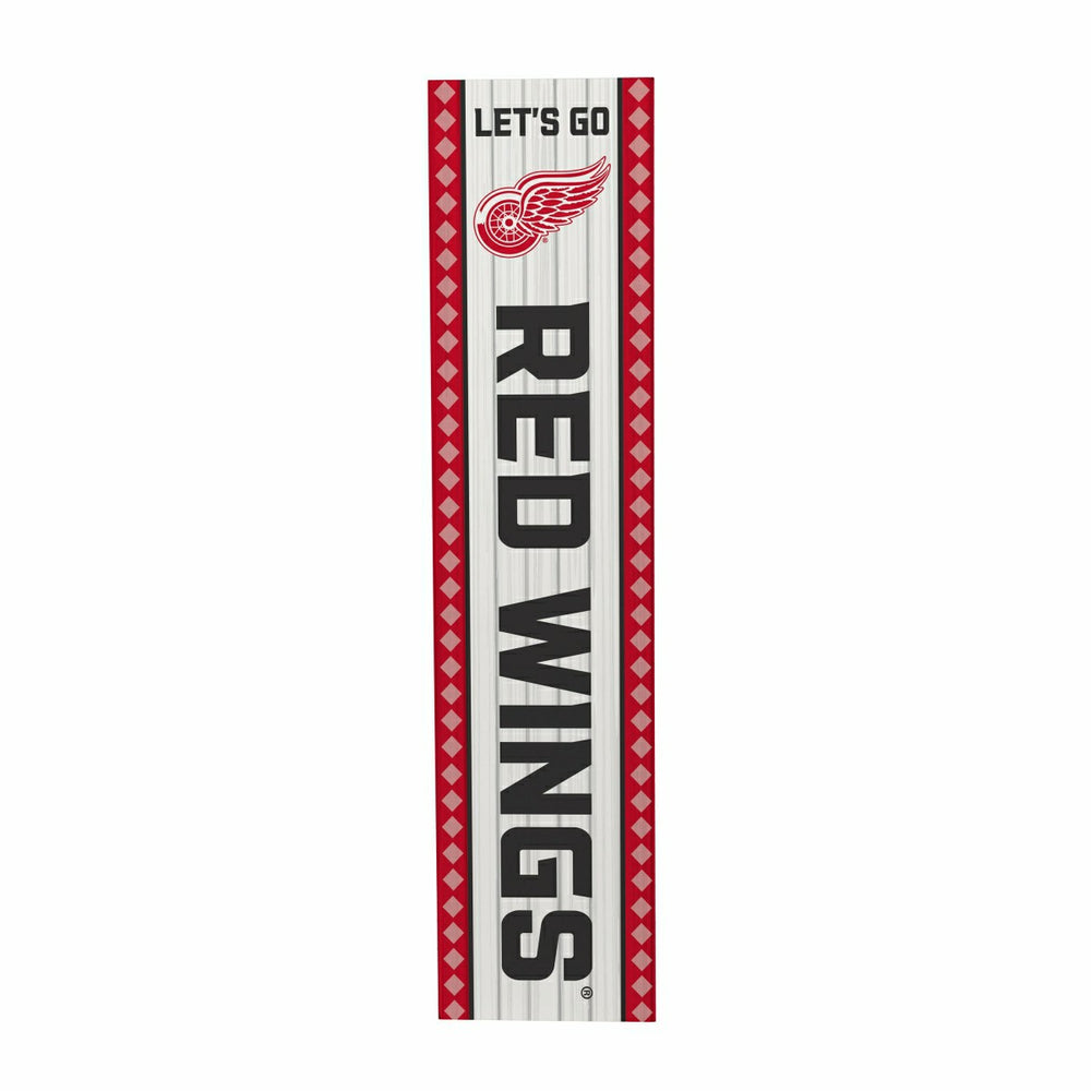 Detroit Red Wings 47" Double Sided Leaner, Christmas - NHL Home