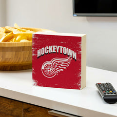 Detroit Red Wings Plock, Down Home Fans, 6x6 - NHL Home