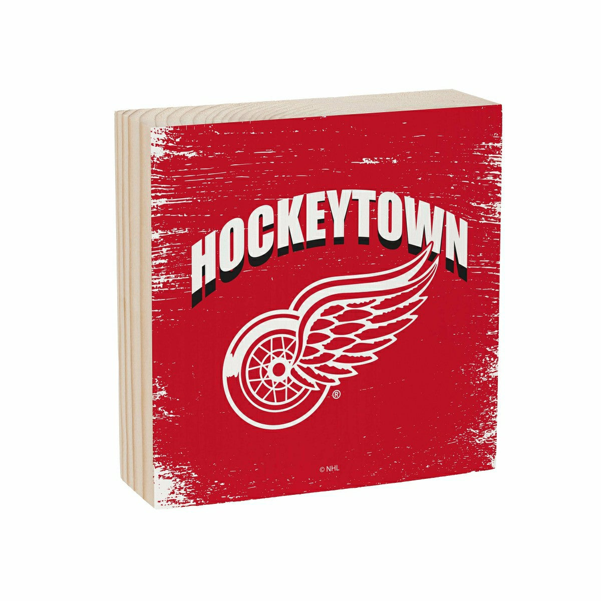 Detroit Red Wings Plock, Down Home Fans, 6x6 - NHL Home