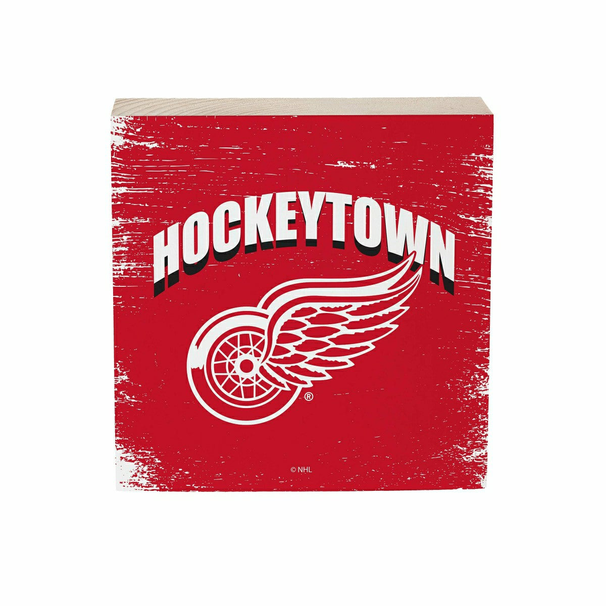 Detroit Red Wings Plock, Down Home Fans, 6x6 - NHL Home