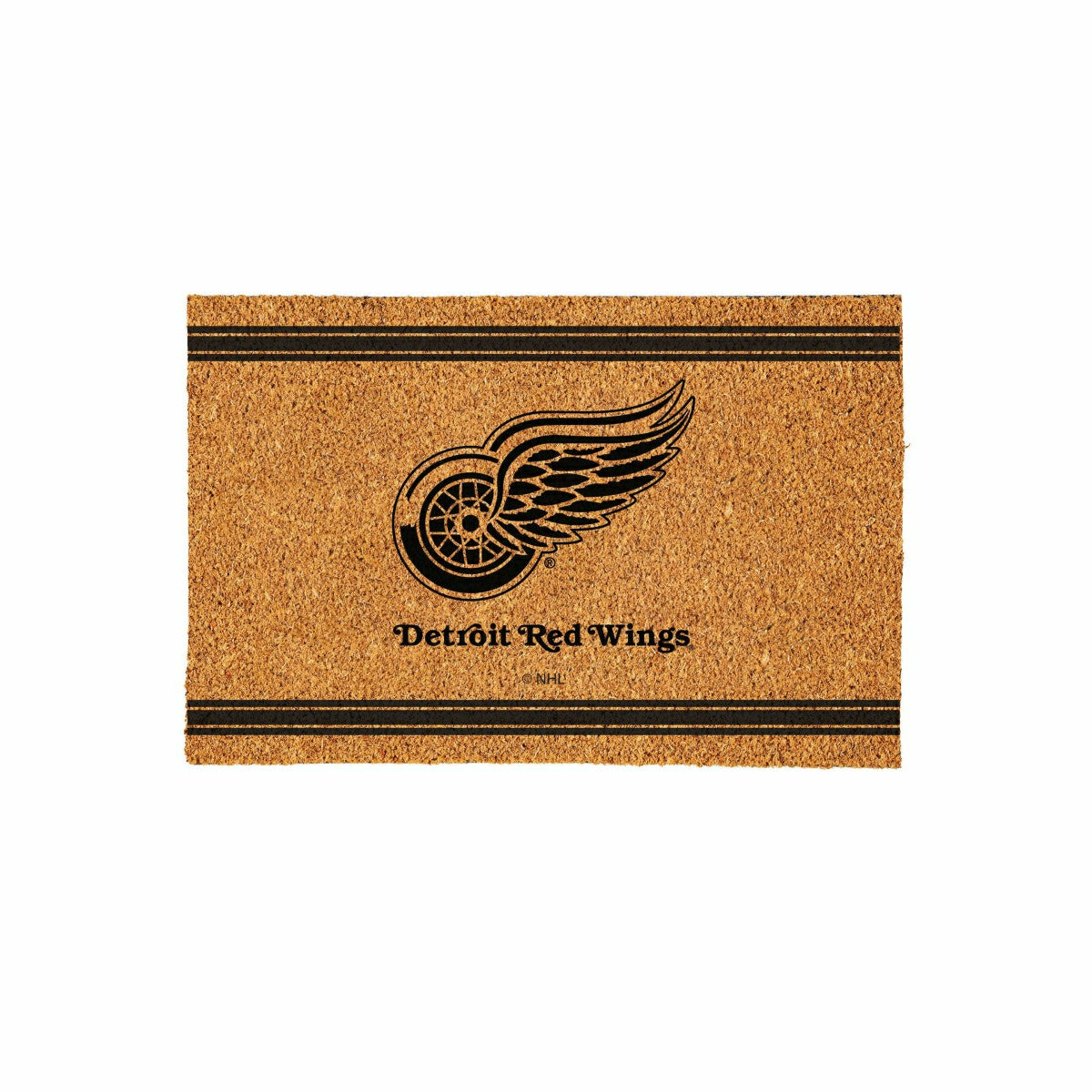 Detroit Red Wings Large One Color Coir Mat, 36"x24" - NHL