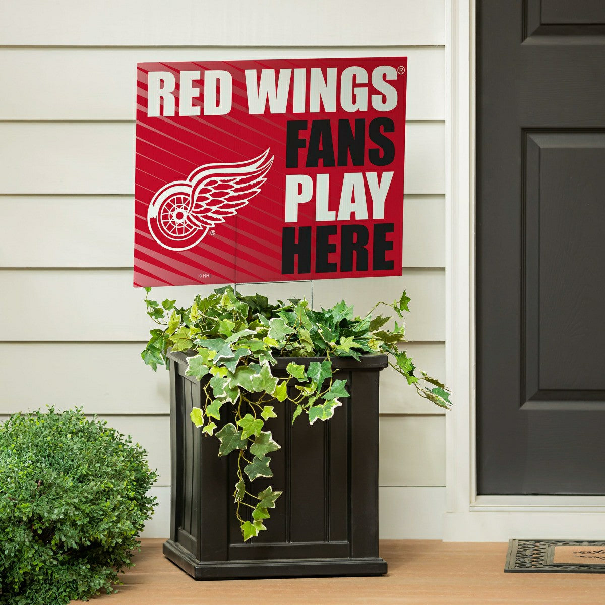 Detroit Red Wings Coroplast Yard Sign "Fans Play Here" - NHL Home