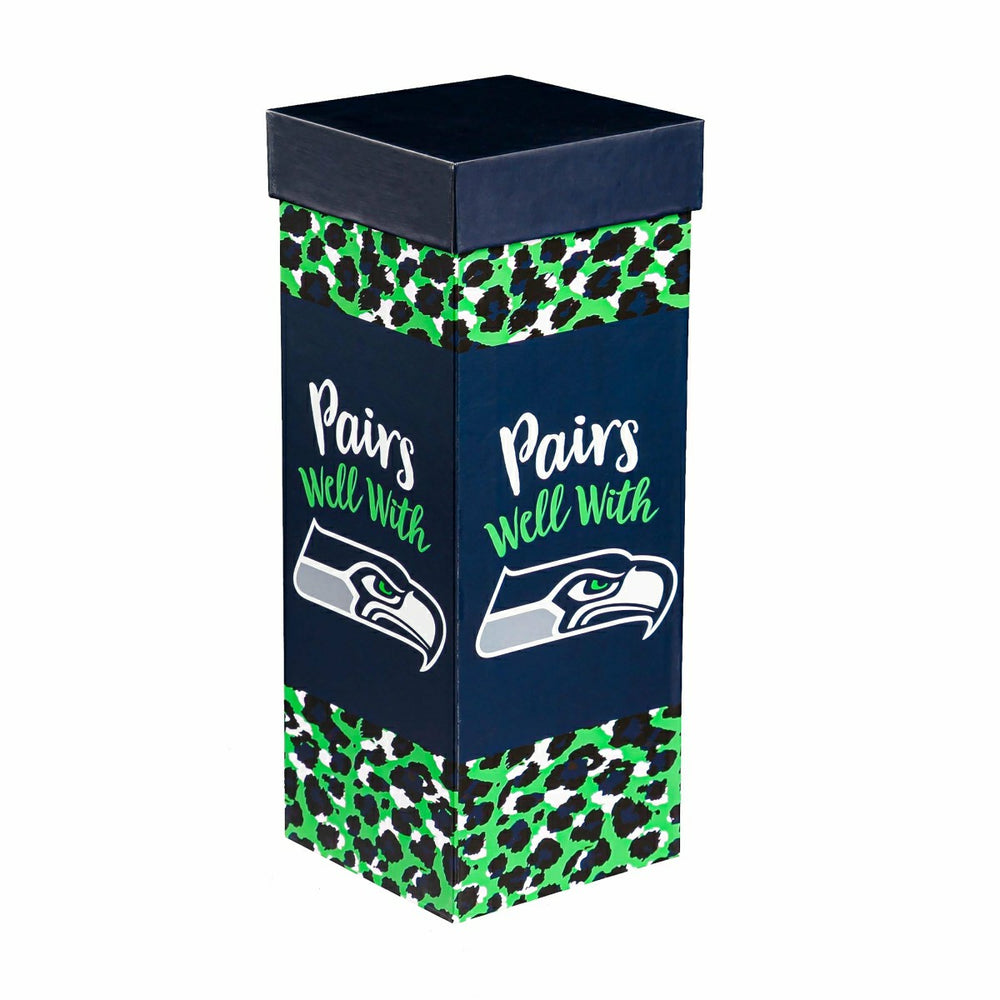 Seattle Seahawks, 17oz Boxed Stemware - Home NFL