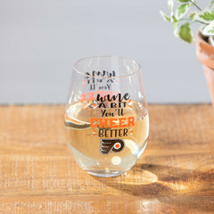 Philadelphia Flyers,17oz Boxed Stemless Glass - Home NHL