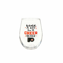 Philadelphia Flyers,17oz Boxed Stemless Glass - Home NHL