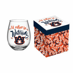 Auburn University, 17oz Boxed Stemless Glass - Home Collegiate