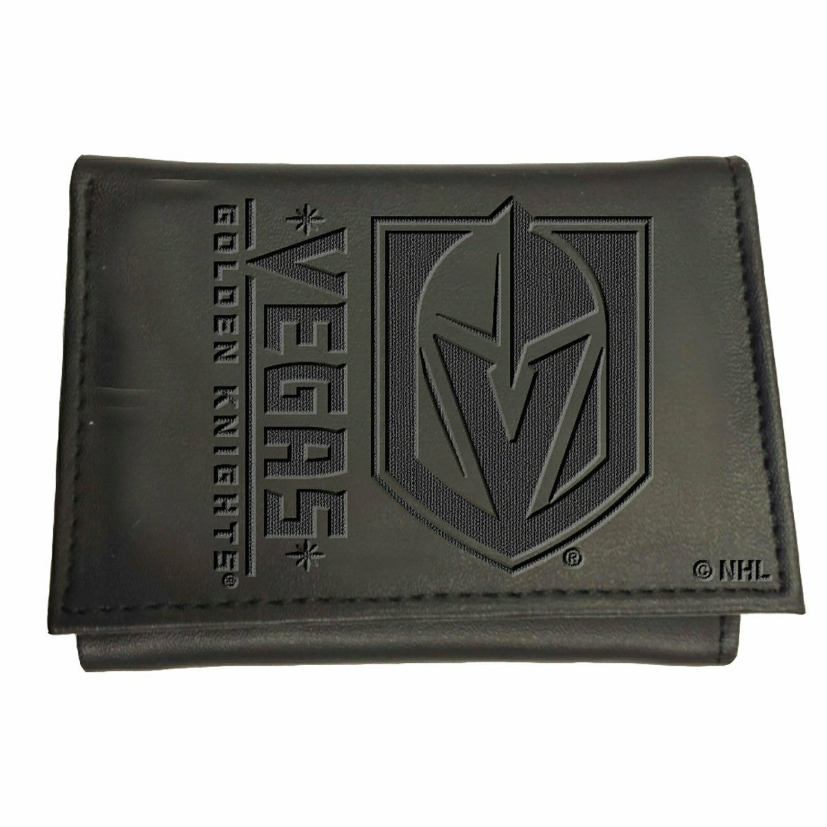 Vegas Golden Knights, Tri-Fold Wallet, Black - NHL Home