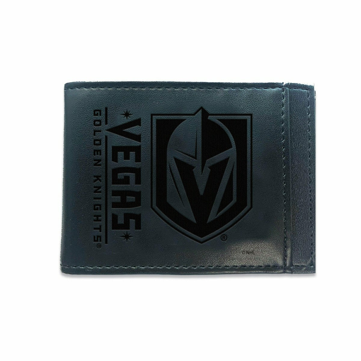 Front Pocket Wallet w/ RFID Blocking, Vegas Golden Knights, Black - NHL Home