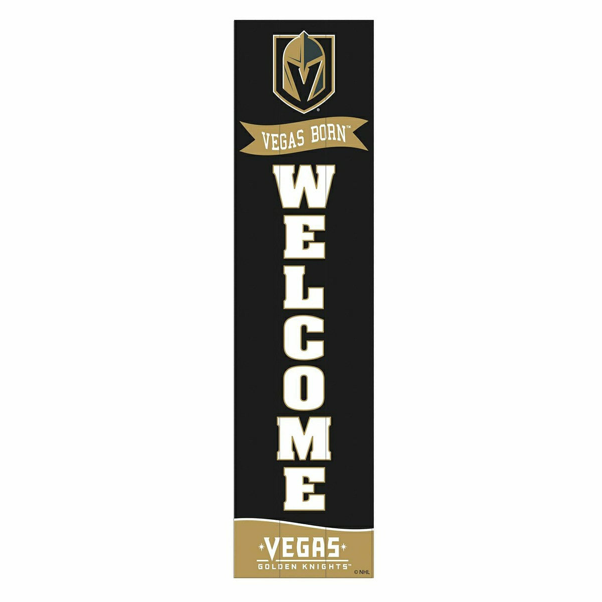 Vegas Golden Knights Large Single Sided Leaner, 46" - NHL Home