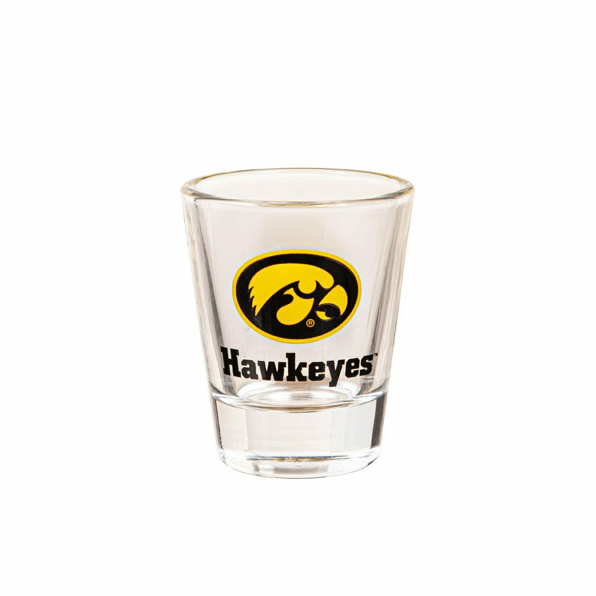 University of Iowa 4-Piece Ceramic and Glass 2oz. Shot Glass Set - Home Collegiate