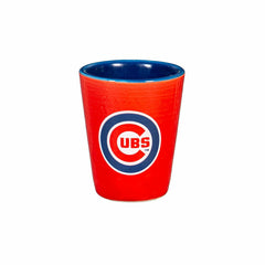 Chicago Cubs 4-Piece Ceramic 2oz. Shot Glass Set - Home MLB