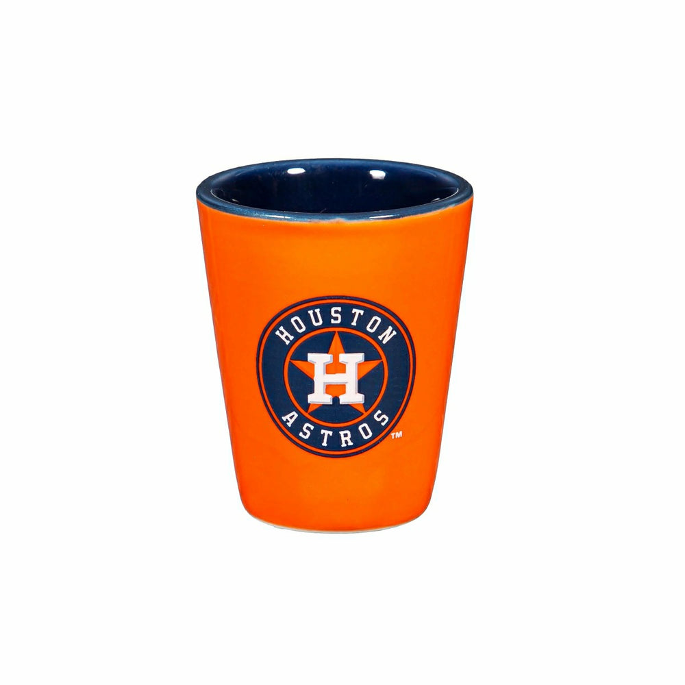 Houston Astros 4-Piece Ceramic 2oz. Shot Glass Set - Home MLB