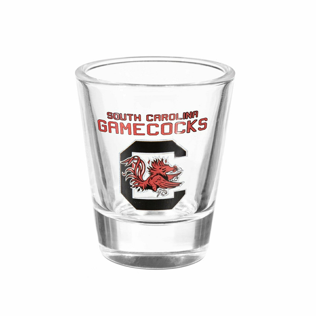 University of South Carolina 4-Piece Ceramic and Glass 2oz. Shot Glass - Home Collegiate