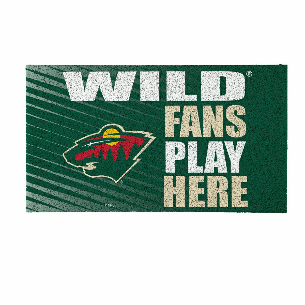 Minnesota Wild Fan Mat, 28"x16" - NHL