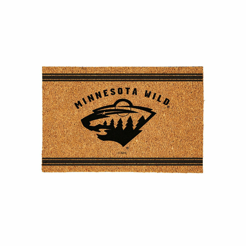 Minnesota Wild Large One Color Coir Mat, 36"x24" - NHL