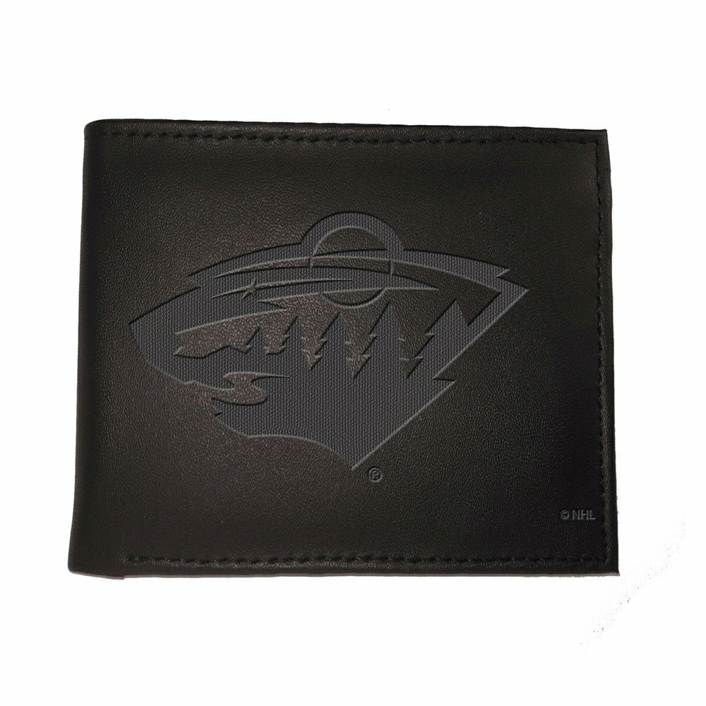 Minnesota Wild, Bi-Fold Wallet, Black - NHL Home
