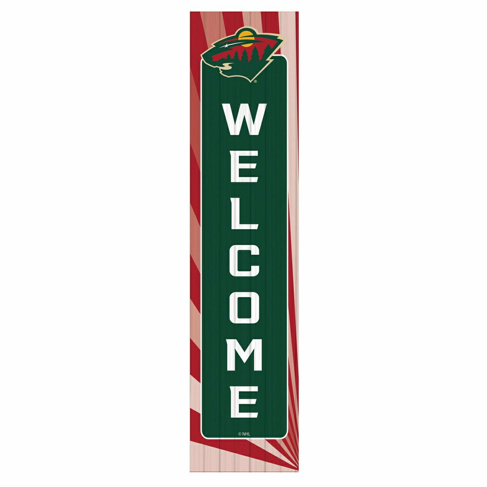 Minnesota Wild Summer Seasonal Single Sided Large Leaner, 46" - NHL Home
