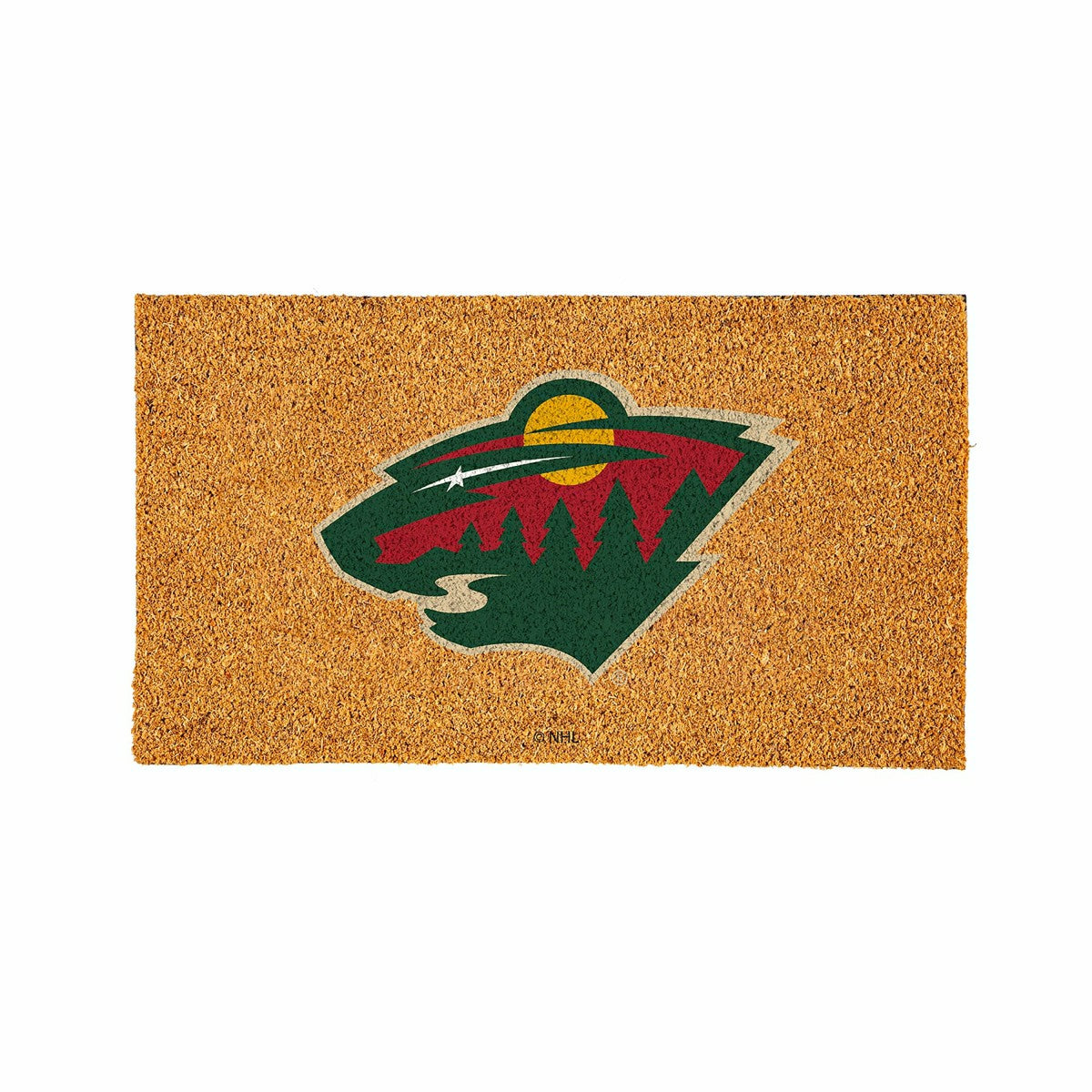 Coir Mat, 16"x28", Minnesota Wild - NHL