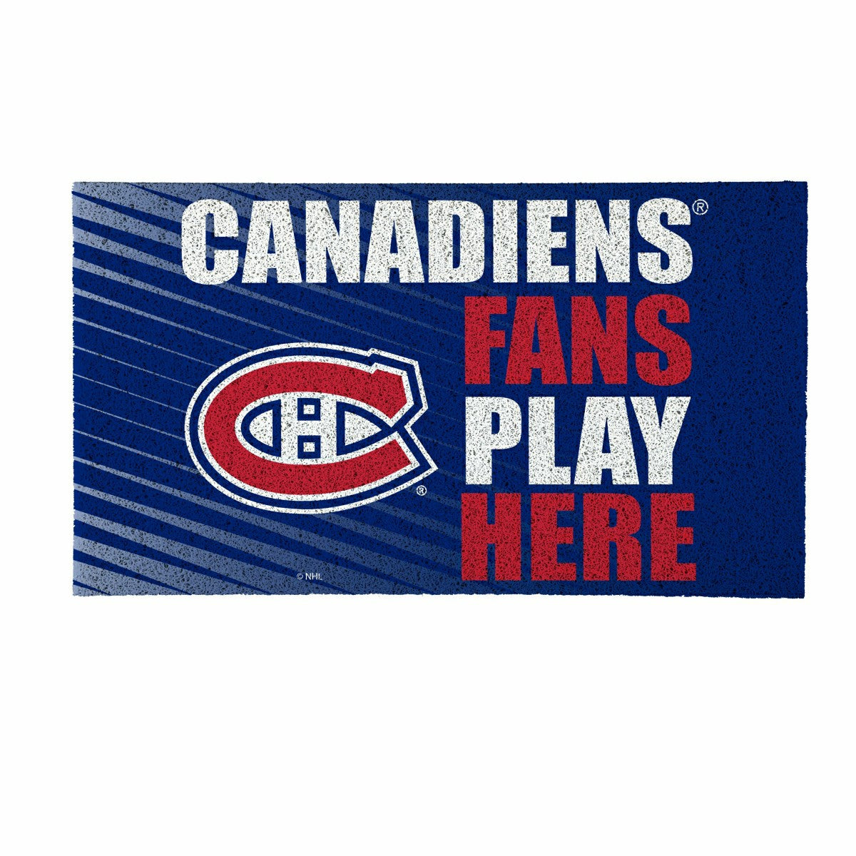Montreal Canadiens Fan Mat, 28"x16" - NHL